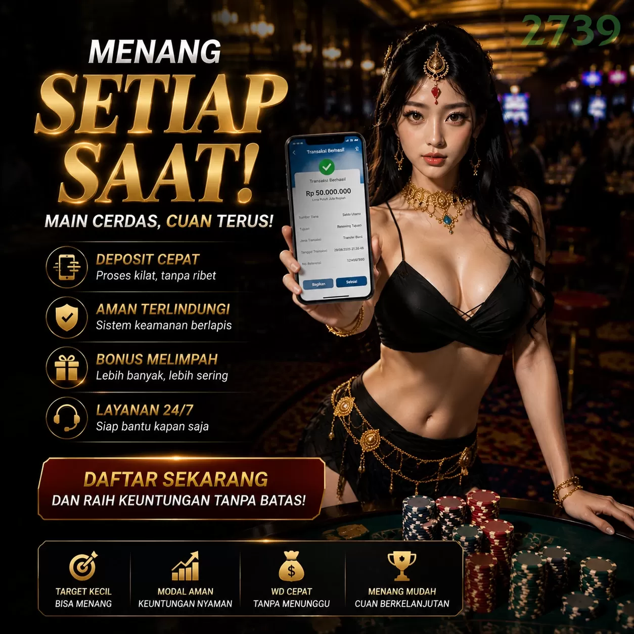 Main 2739cahayatotow Menang Jackpot Besar